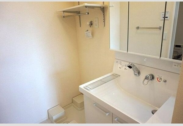 D-room茜部の洗面所