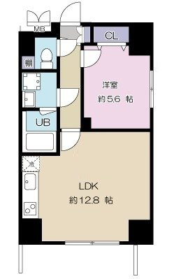 Twin　Square　Ⅱの間取り|間取りです。