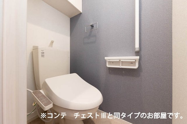 リオラ　Ⅰのトイレ|落ち着いたトイレです