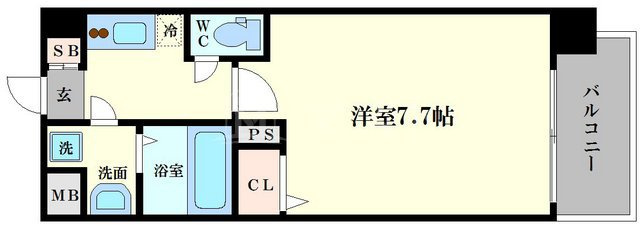 アルザ立売堀の間取り