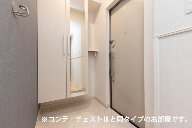 リオラ　Ⅰの玄関|毎日通る玄関はこちらです