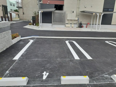 【駐車場】 | グレースヴィラ | 車をお持ちの方に嬉しい駐車場付きの物件です