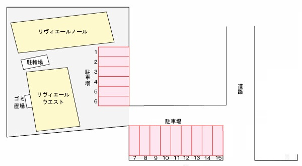 【区画図】 | リヴィエール　ノール