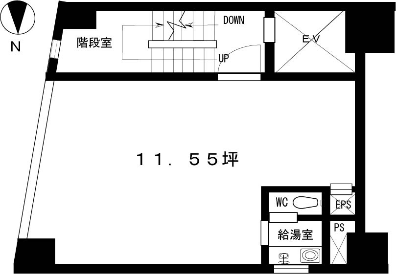 パールビル（神田）の間取り