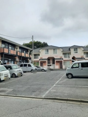 駐車場に車を止められます