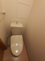 トイレもきれいです
