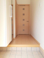 毎日通る玄関はこちらです