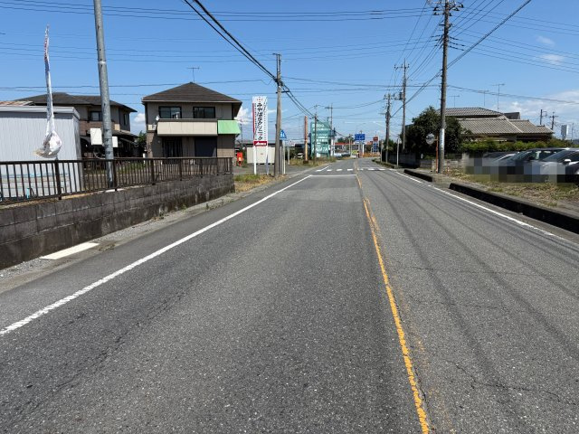 【前面道路含む現地写真】 | 深谷市田中　中古戸建