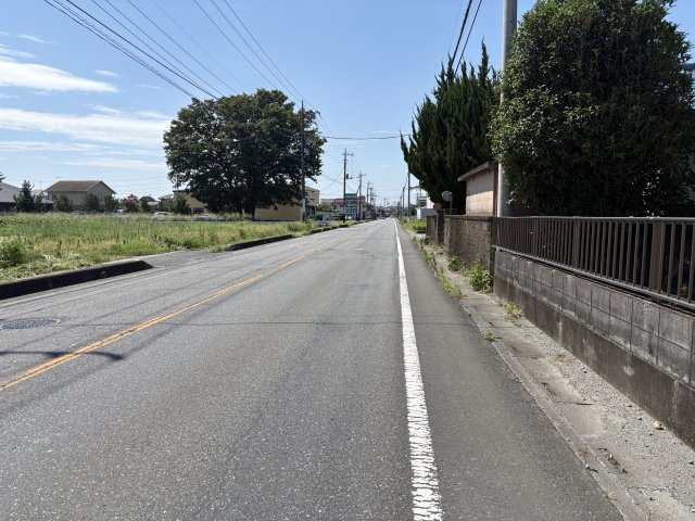 【前面道路含む現地写真】 | 深谷市田中　中古戸建