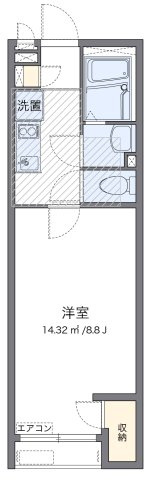 代表的な間取のため実際の間取とは異なる場合があります