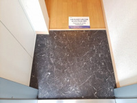 シンプルで使いやすい玄関です