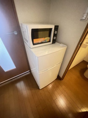 冷蔵庫、電子レンジ