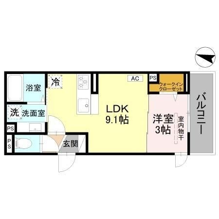 【間取り】 | Ｄ－Ｓｅｒｅｎｏ北野