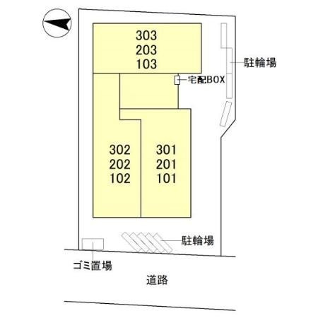 【区画図】 | Ｄ－Ｓｅｒｅｎｏ北野