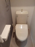 トイレもきれいです
