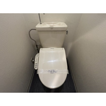 コンパクトで使いやすいトイレです