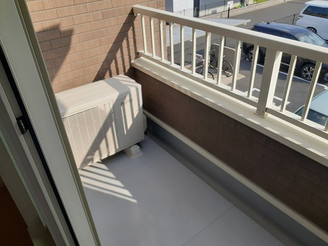 バルコニー付きです