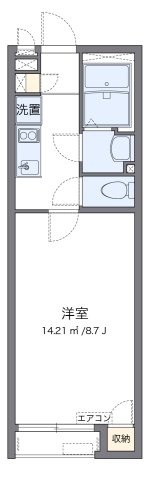 代表的な間取のため実際の間取とは異なる場合があります