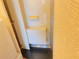シンプルで使いやすい玄関です