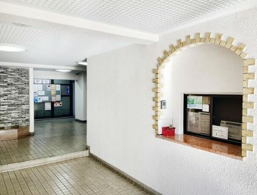 【中古マンション】ハイラーク川越のエントランス|エントランス内部