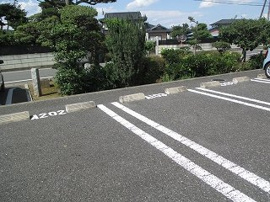 駐車場です