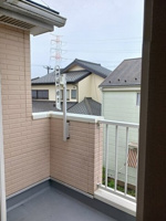 バルコニー付きです