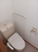 落ち着いたトイレです