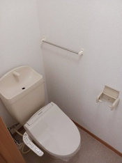落ち着いたトイレです