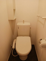 トイレもきれいです