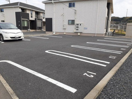 駐車スペースもあります