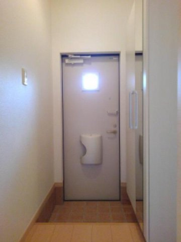 ゆったりとした玄関です