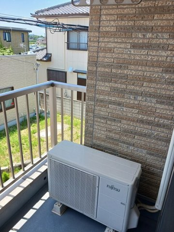 陽当たり良好なバルコニーです