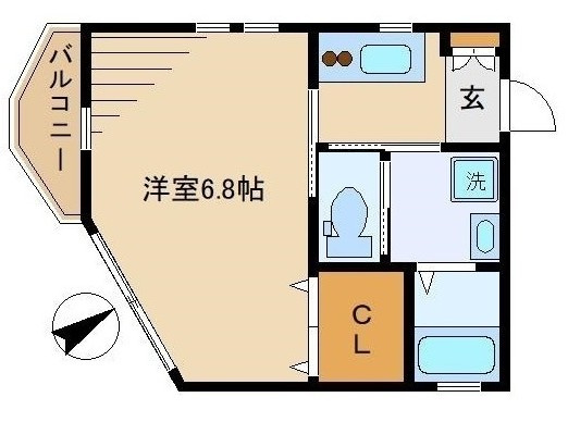 アクセス弥生弐番館の間取り