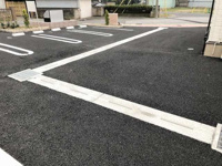 駐車場に車を止められます