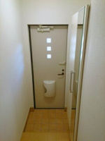 ゆったりとした玄関です