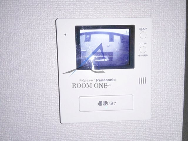 ルミエール沼袋のセキュリティ|モニター付きインターホンです。