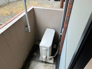 落ち着いた時間を過ごせるバルコニーです