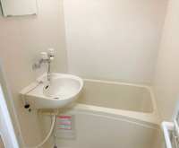 コンパクトで使いやすいお風呂です