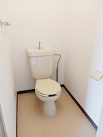 清潔感のあるトイレです