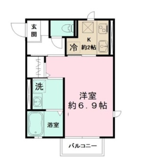 【間取り】 | クロスガーデン町田 | 間取りです。