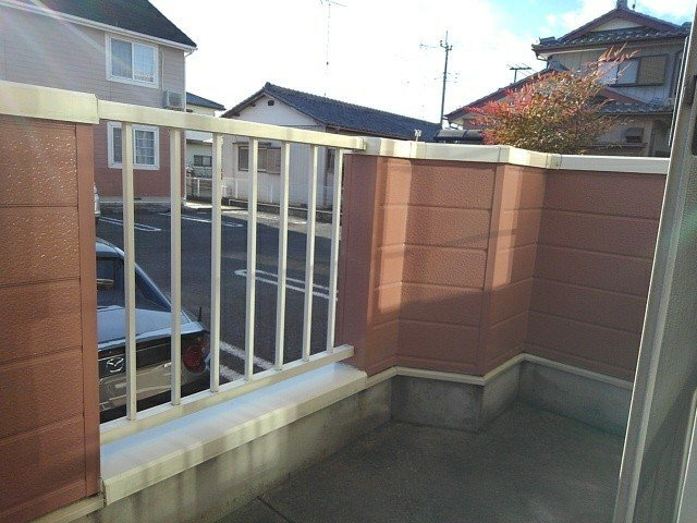 バルコニーがあります
