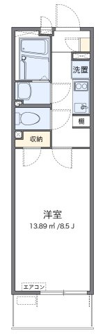 代表的な間取のため実際の間取とは異なる場合があります