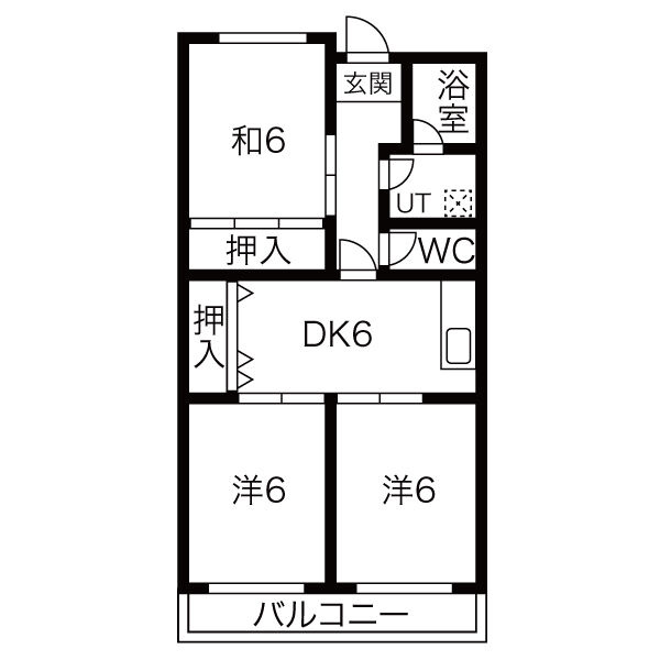 リプルイワツキ　　刈谷市近郊の賃貸ならクラスホーム刈谷店の間取り