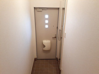 きれいな玄関です