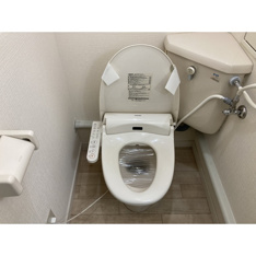 シンプルで使いやすいトイレです