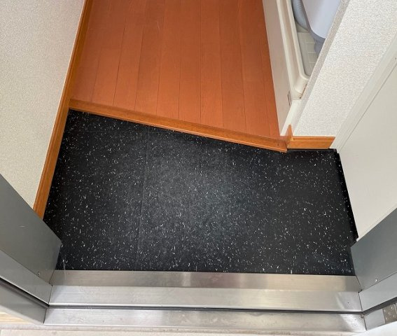 シンプルで使いやすい玄関です