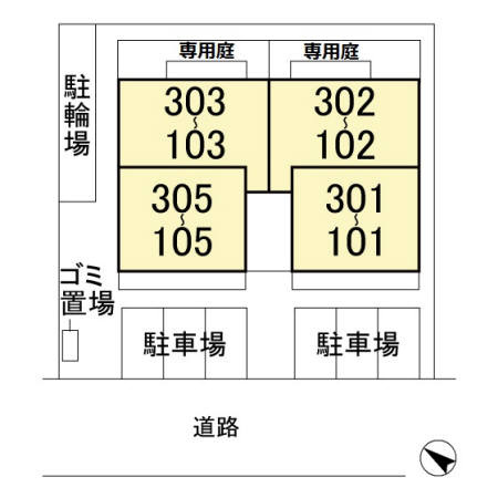 ホワイトコーストポロの区画図