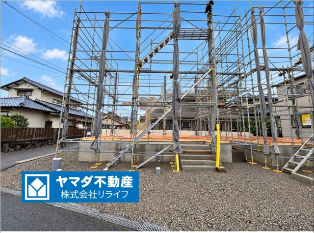 クワイエ　大垣市和合新町第1　全2区画分譲の外観|「現地（2026年9月8日）撮影」　
■外観写真　
■ヤマダ不動産　株式会社リライフ　