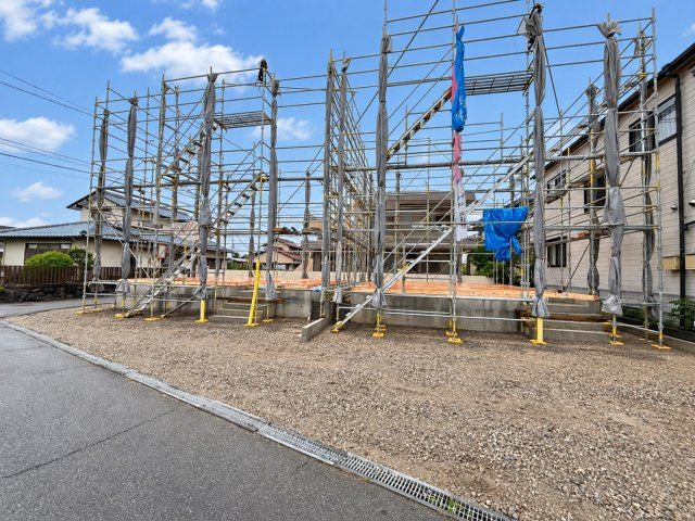 クワイエ　大垣市和合新町第1　全2区画分譲の外観|「現地（2026年9月8日）撮影」　
■全体写真　
■ヤマダ不動産　株式会社リライフ　