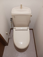 シンプルで使いやすいトイレです